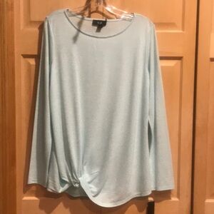 New AGB Light Mint Green Knit Top